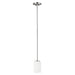 Generation Lighting Canada - One Light Mini-Pendant - Oslo - Chrome- Union Lighting Luminaires Decor