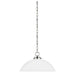 Generation Lighting Canada - One Light Pendant - Oslo - Chrome- Union Lighting Luminaires Decor