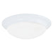 Generation Lighting Canada - Three Light Flush Mount - Nash - White- Union Lighting Luminaires Decor