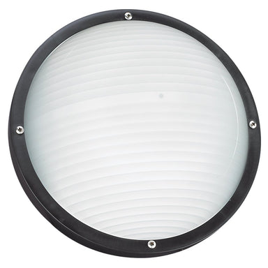 Generation Lighting Canada - One Light Outdoor Wall / Ceiling Mount - Bayside - Black- Union Lighting Luminaires Decor