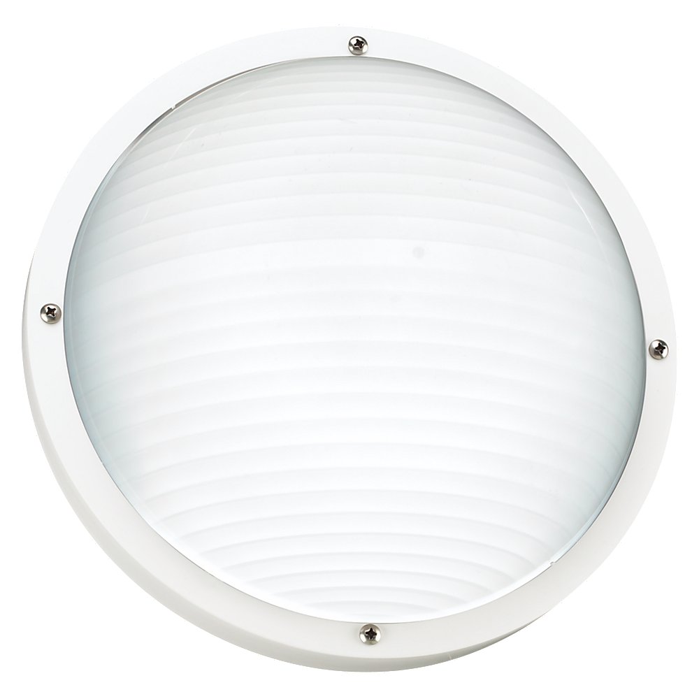 Generation Lighting Canada - One Light Outdoor Wall / Ceiling Mount - Bayside - White- Union Lighting Luminaires Decor
