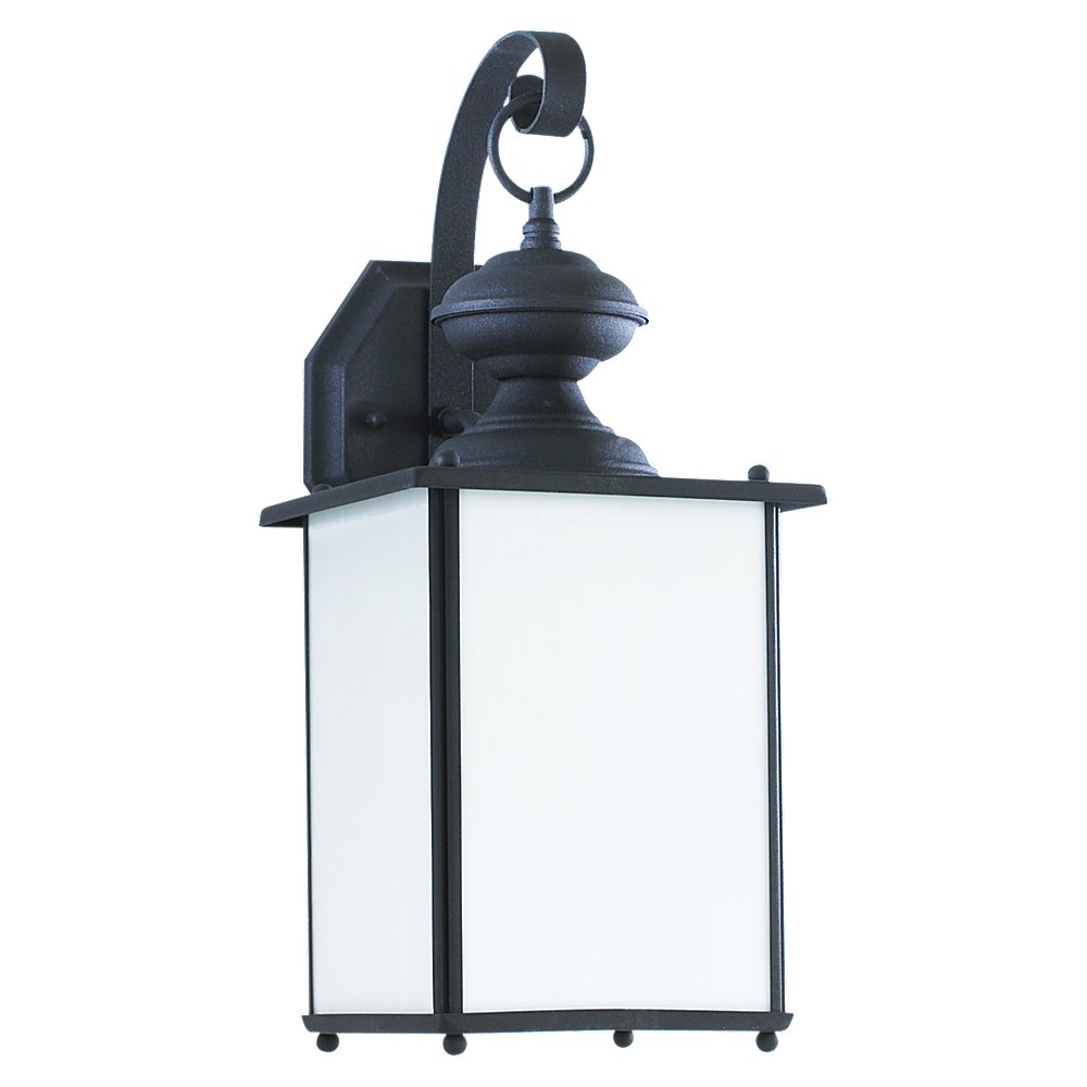 Generation Lighting Canada - One Light Outdoor Wall Lantern - Jamestowne - Black- Union Lighting Luminaires Decor
