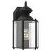 Generation Lighting Canada - One Light Outdoor Wall Lantern - Classico - Black- Union Lighting Luminaires Decor