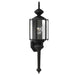 Generation Lighting Canada - One Light Outdoor Wall Lantern - Classico - Black- Union Lighting Luminaires Decor
