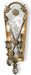 Currey and Company - One Light Wall Sconce - Napoli - Gold Leaf/Majestic Silver Leaf/Antique Mirror- Union Lighting Luminaires Decor