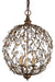 Currey and Company - Three Light Chandelier - Crystal Bud - Cupertino- Union Lighting Luminaires Decor