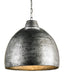 Currey and Company - One Light Pendant - Earthshine Collection - Blackened Steel- Union Lighting Luminaires Decor
