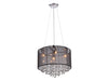 Avenue Lighting - LED Dual Sconce - Riverside Dr. - Black Organza Silk- Union Lighting Luminaires Decor