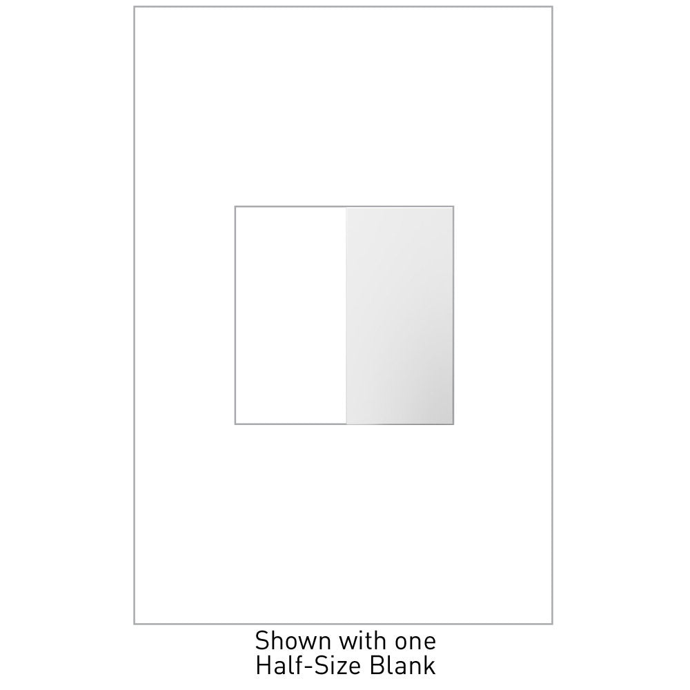 Legrand Canada - Blank, Half-Size - Adorne - White- Union Lighting Luminaires Decor