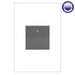 Legrand Canada - 20A 4-Way Paddle Switch with Microban - Adorne - Magnesium- Union Lighting Luminaires Decor