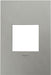 Legrand Canada - One-Gang Screwless Wall Plate - Adorne - Brushed Stainless Steel- Union Lighting Luminaires Decor