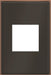 Legrand Canada - One-Gang Screwless Wall Plate - Adorne - Oil Rubbed Bronze- Union Lighting Luminaires Decor