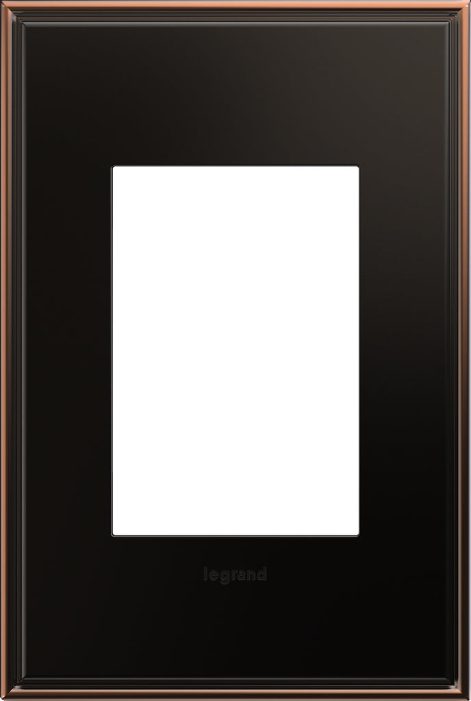 Legrand Canada - One-Gang-Plus Screwless Wall Plate - Adorne - Oil Rubbed Bronze- Union Lighting Luminaires Decor