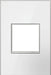 Legrand Canada - One-Gang Screwless Wall Plate - Adorne - Mirror White- Union Lighting Luminaires Decor