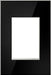 Legrand Canada - One-Gang-Plus Screwless Wall Plate - Adorne - Mirror Black- Union Lighting Luminaires Decor
