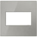 Legrand Canada - Two-Gang Screwless Wall Plate - Adorne - Brushed Stainless- Union Lighting Luminaires Decor