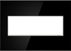 Legrand Canada - Three-Gang Screwless Wall Plate - Adorne - Mirror Black- Union Lighting Luminaires Decor