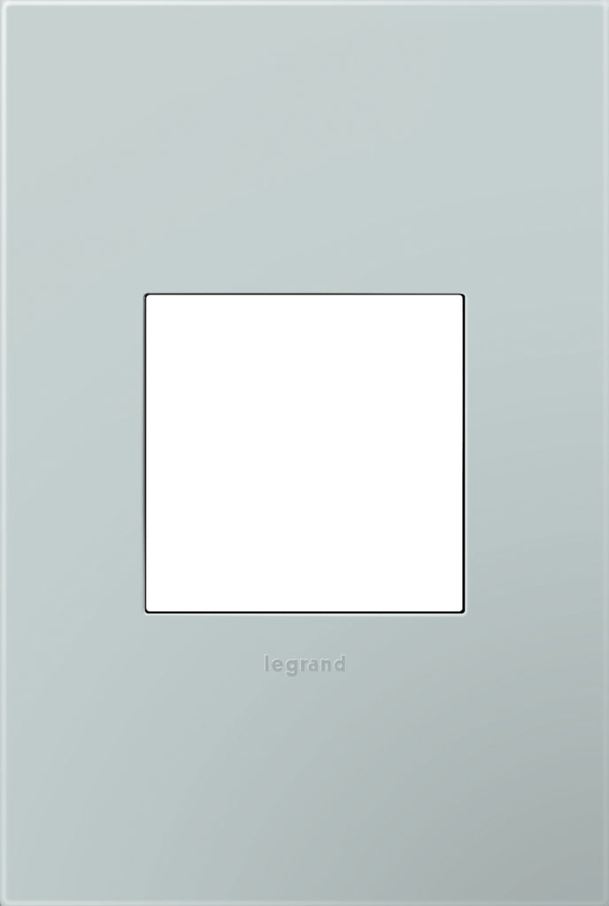 Legrand Canada - One-Gang Screwless Wall Plate - Adorne - Pale Blue- Union Lighting Luminaires Decor