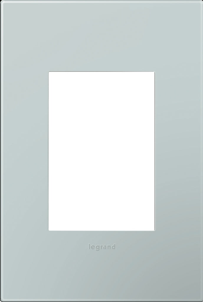 Legrand Canada - One-Gang-Plus Screwless Wall Plate - Adorne - Pale Blue- Union Lighting Luminaires Decor