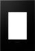 Legrand Canada - One-Gang-Plus Screwless Wall Plate with Microban - Adorne - Grahite- Union Lighting Luminaires Decor