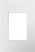 Legrand Canada - One-Gang-Plus Screwless Wall Plate with Microban - Adorne - Gloss White- Union Lighting Luminaires Decor