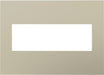Legrand Canada - Three-Gang Screwless Wall Plate - Adorne - Titanium- Union Lighting Luminaires Decor
