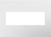 Legrand Canada - Three-Gang Screwless Wall Plate with Microban - Adorne - Gloss White- Union Lighting Luminaires Decor