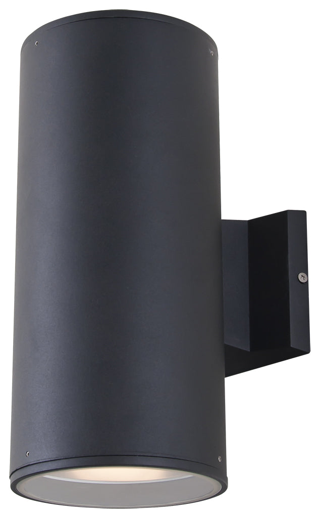 DVI Canada - Two Light Outdoor Wall Sconce - Summerside Outdoor - Black- Union Lighting Luminaires Decor