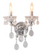 Bethel International Canada - Two Light Wall Sconce - Sconce - Chrome- Union Lighting Luminaires Decor