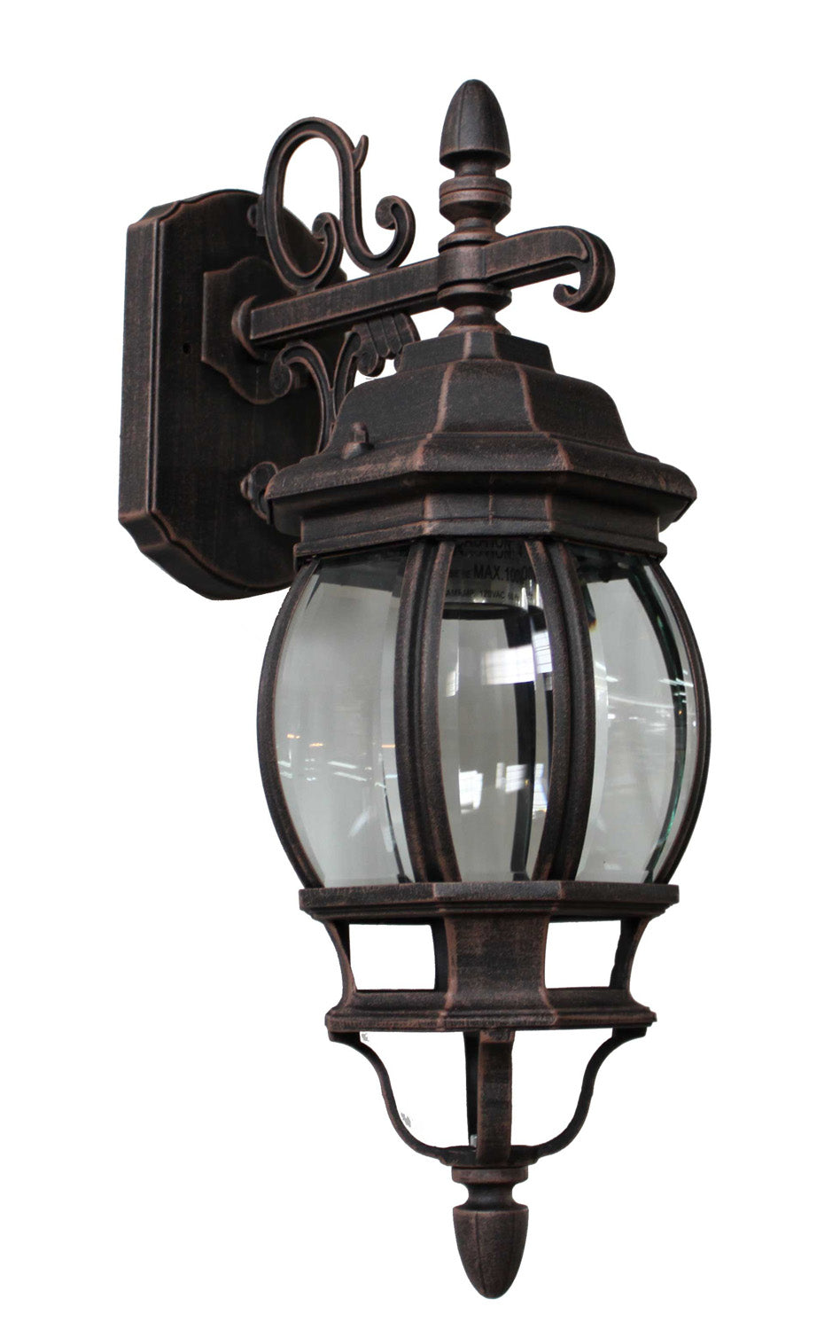 Artcraft Canada - One Light Outdoor Wall Mount - Classico - Rust- Union Lighting Luminaires Decor