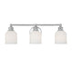 Savoy House Canada - Three Light Bath Bar - Melrose - Polished Chrome- Union Lighting Luminaires Decor