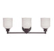 Savoy House Canada - Three Light Bath Bar - Melrose - English Bronze- Union Lighting Luminaires Decor