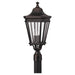 Generation Lighting Canada - Three Light Outdoor Fixture - Cotswold Lane - Grecian Bronze- Union Lighting Luminaires Decor