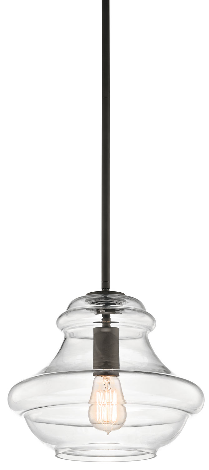 Kichler Canada - One Light Pendant - Everly - Olde Bronze- Union Lighting Luminaires Decor