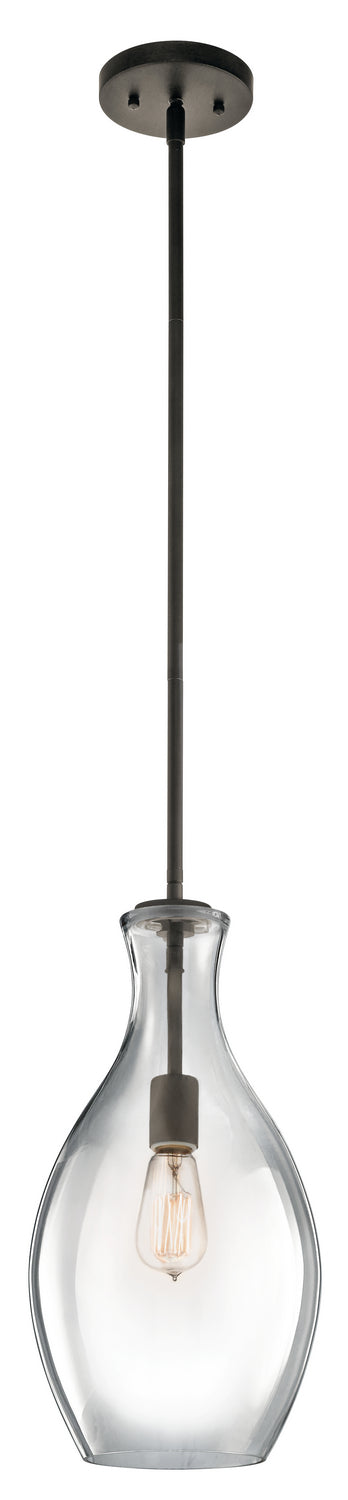 Kichler Canada - One Light Pendant - Everly - Olde Bronze- Union Lighting Luminaires Decor