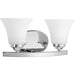 Progress Canada - Two Light Bath Bracket - Adorn - Polished Chrome- Union Lighting Luminaires Decor