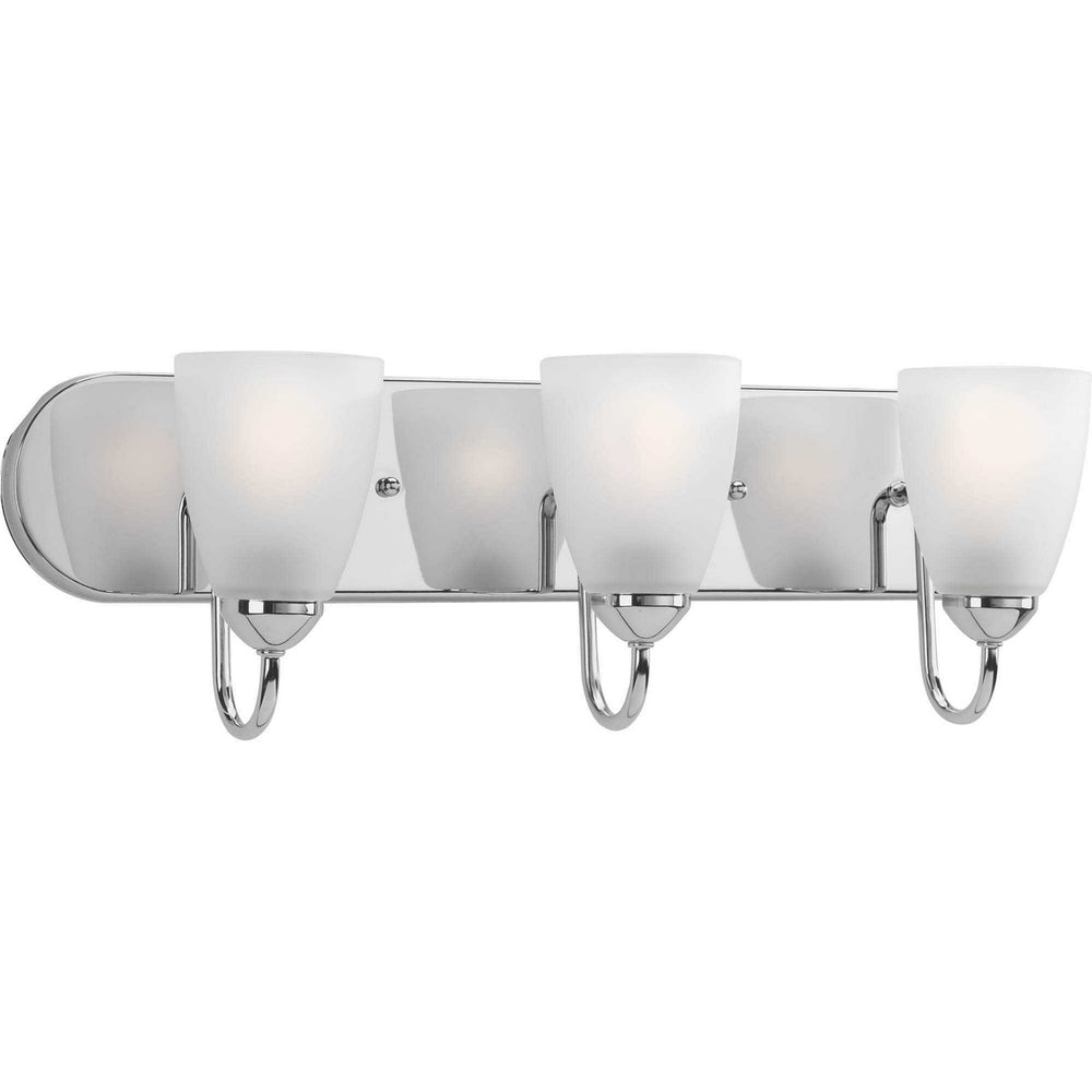 Progress Canada - Three Light Bath - Gather - Polished Chrome- Union Lighting Luminaires Decor