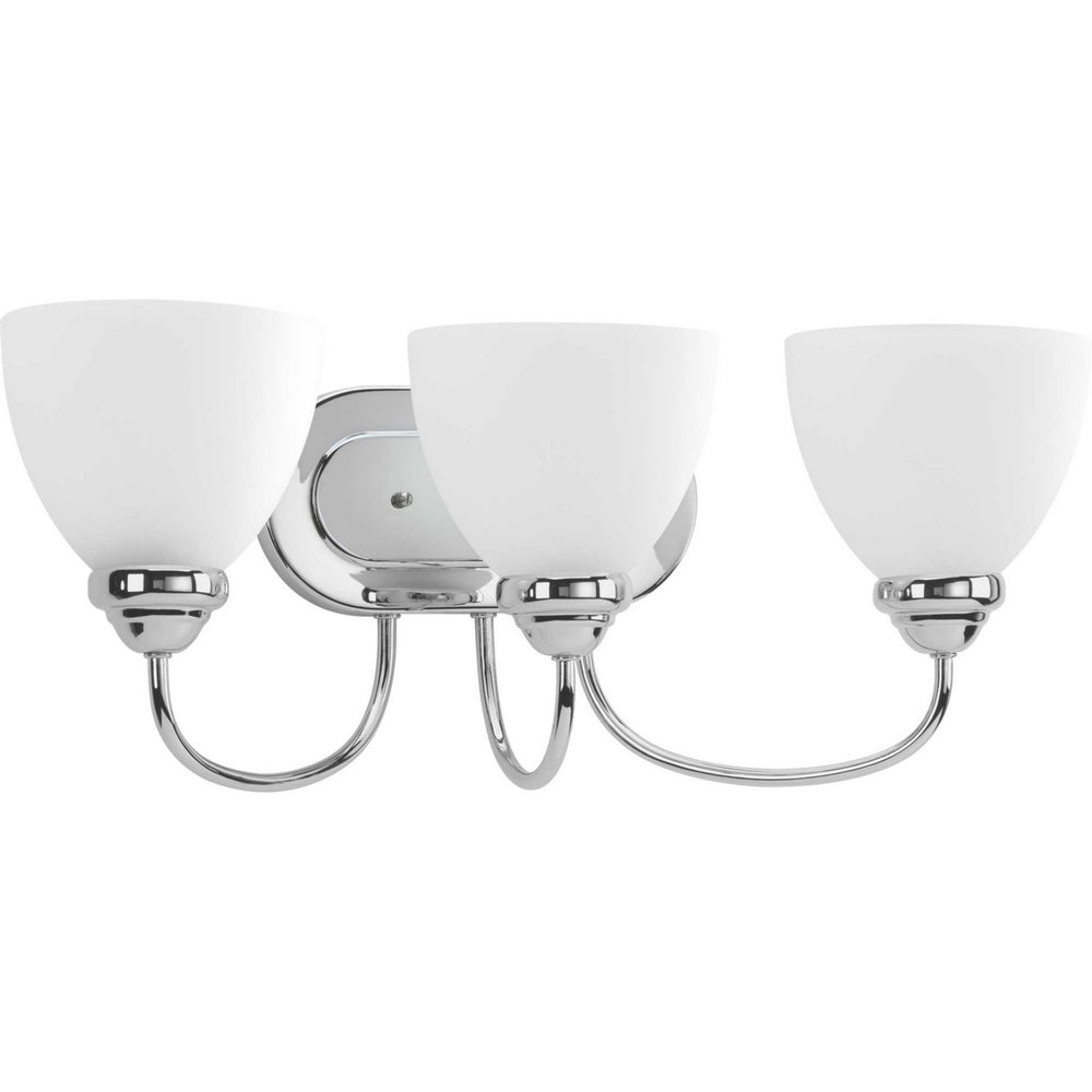 Progress Canada - Three Light Bath Bracket - Heart - Polished Chrome- Union Lighting Luminaires Decor