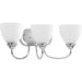 Progress Canada - Three Light Bath Bracket - Heart - Polished Chrome- Union Lighting Luminaires Decor