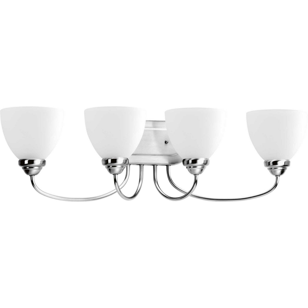Progress Canada - Four Light Bath Bracket - Heart - Polished Chrome- Union Lighting Luminaires Decor