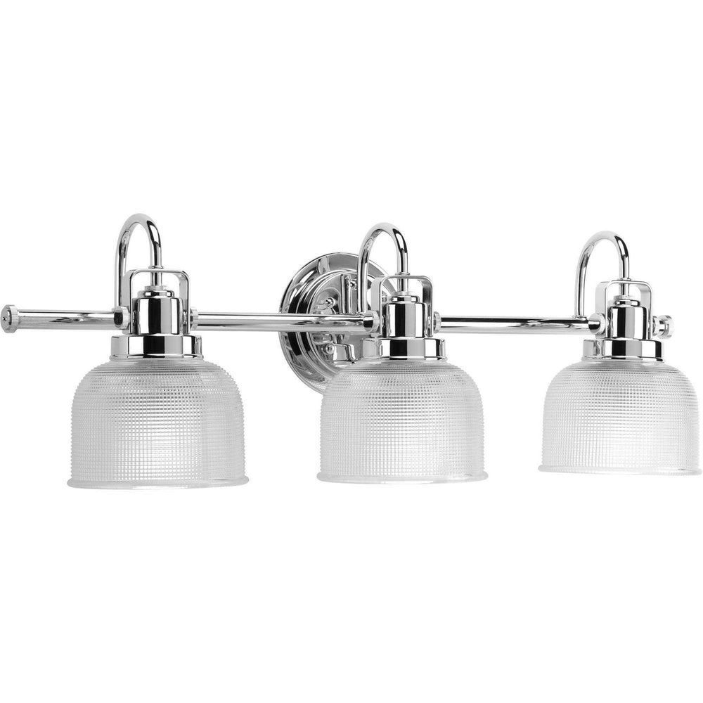Progress Canada - Three Light Bath Bracket - Archie - Polished Chrome- Union Lighting Luminaires Decor