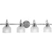 Progress Canada - Four Light Bath Bracket - Archie - Polished Chrome- Union Lighting Luminaires Decor