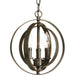 Progress Canada - Three Light Pendant - Equinox - Antique Bronze- Union Lighting Luminaires Decor