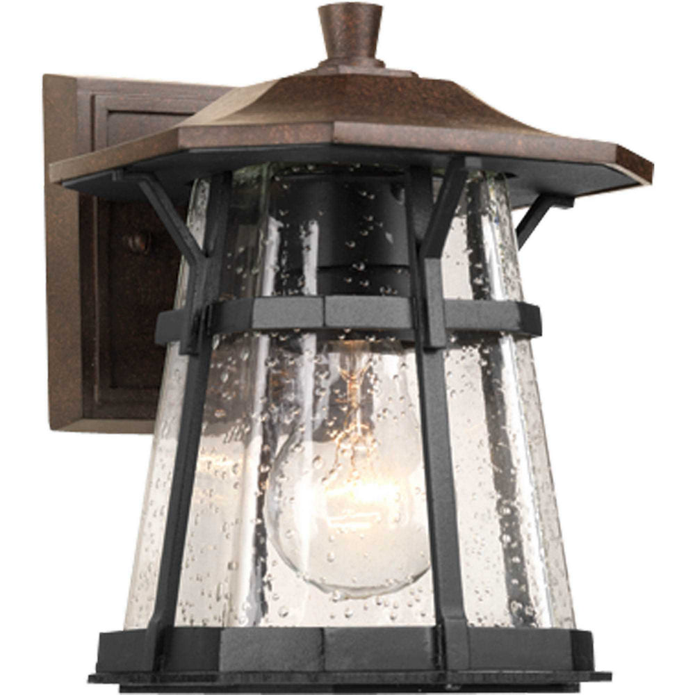 Progress Canada - One Light Wall Lantern - Derby - Espresso- Union Lighting Luminaires Decor