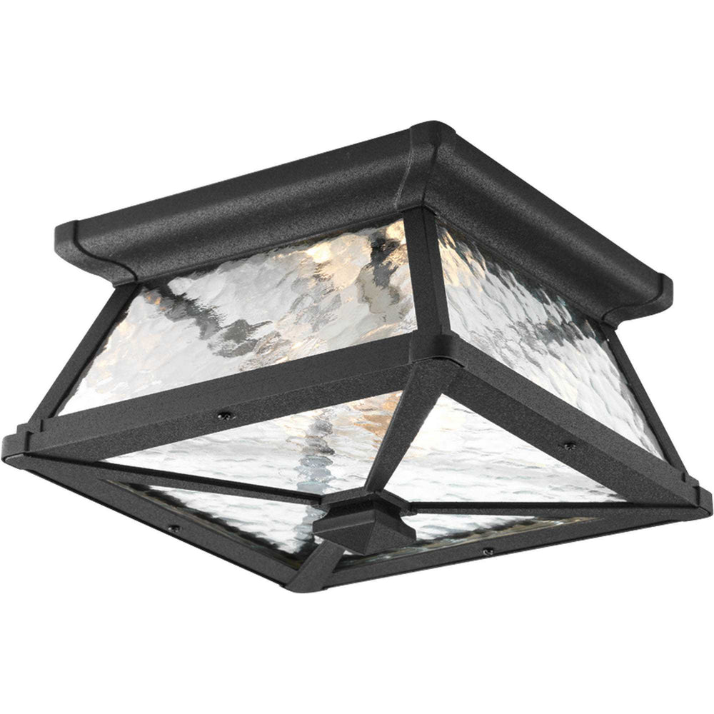 Progress Canada - Two Light Close to Ceiling - Mac - Black- Union Lighting Luminaires Decor