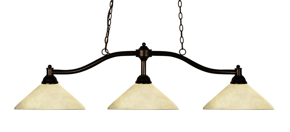Z-Lite Canada - Three Light Billiard - Chance - Bronze- Union Lighting Luminaires Decor