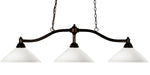 Z-Lite Canada - Three Light Billiard - Chance - Bronze- Union Lighting Luminaires Decor