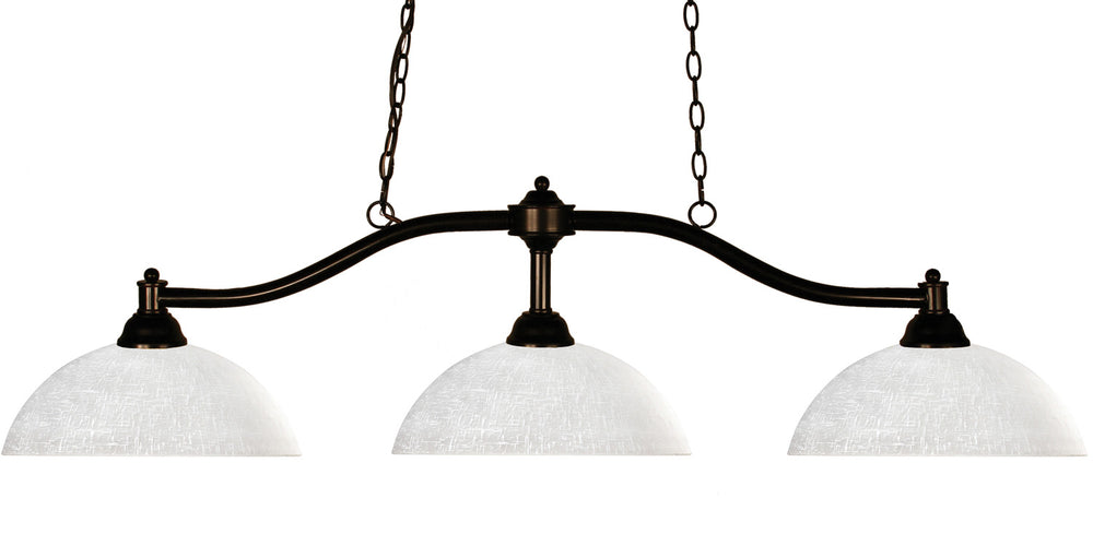 Z-Lite Canada - Three Light Billiard - Chance - Bronze- Union Lighting Luminaires Decor