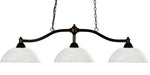 Z-Lite Canada - Three Light Billiard - Chance - Bronze- Union Lighting Luminaires Decor
