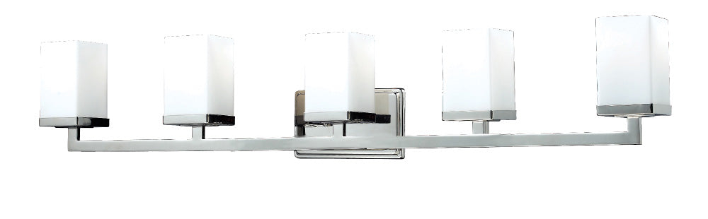 Z-Lite Canada - Five Light Vanity - Tidal - Chrome- Union Lighting Luminaires Decor